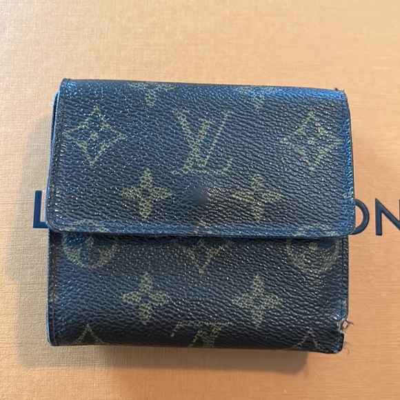 Authentic Louis Vuitton Monogram Double Sided Wallet - Picture 2 of 11